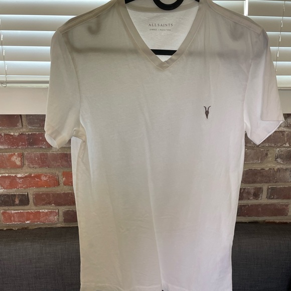 All Saints Tonic V Neck Tee - Picture 2 of 6